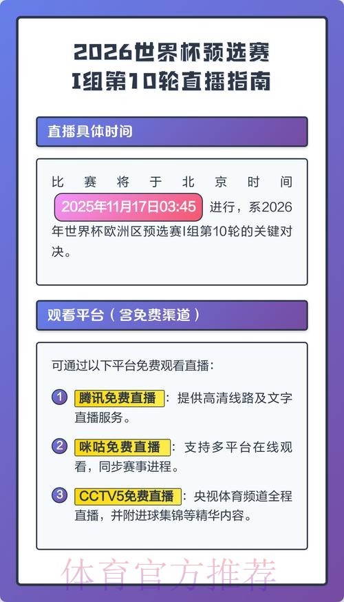2026世界杯直播完整版观看指南免费观看 2026世界杯直播完整版观看指南免费观看